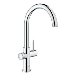 Grohe RED Duo Instant Boiling Water Kitchen Tap and M Size Boiler - Chrome - 30058001 6 Grohe RED Duo Instant Boiling Water Kitchen Tap and M Size Boiler - Chrome - 30058001 -Kitchen Taps Sales Store 30058001 D4 460