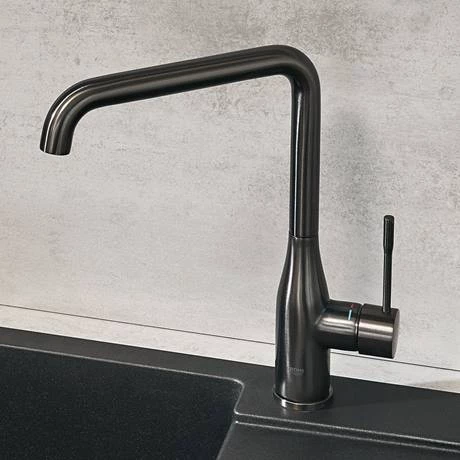 Grohe Essence Kitchen Sink Mixer - Brushed Hard Graphite - 30269AL0 2 Grohe Essence Kitchen Sink Mixer - Brushed Hard Graphite - 30269AL0 - Image 2