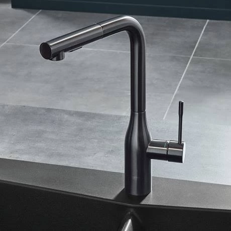 Grohe Essence Kitchen Sink Mixer - Brushed Hard Graphite - 30269AL0 3 Grohe Essence Kitchen Sink Mixer - Brushed Hard Graphite - 30269AL0 - Image 3