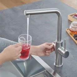 Grohe RED Duo Instant Boiling Water Kitchen Tap and M Size Boiler - SuperSteel - 30341DC1 -Kitchen Taps Sales Store 30341DC1 D4 460