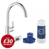 Grohe Blue Pure Duo Filtered Eurosmart Tap - 30383000