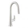 Grohe Veletto Single Lever Kitchen Sink Mixer with Pull Out Spray - SuperSteel - 30419DC0