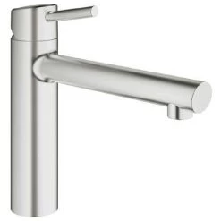 Grohe Concetto Kitchen Sink Mixer - SuperSteel - 31128DC1