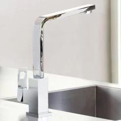 Grohe Eurocube Kitchen Sink Mixer - 31255000 10 Grohe Eurocube Kitchen Sink Mixer - 31255000 -Kitchen Taps Sales Store 31255000 D4 460