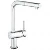 Grohe Minta Touch Electronic Kitchen Sink Mixer with Pull Out Spray - Chrome - 31360001
