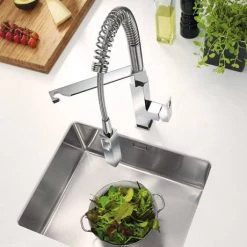 Grohe Eurocube Professional Kitchen Sink Mixer - SuperSteel - 31395DC0 -Kitchen Taps Sales Store 31395DC0 D2 460