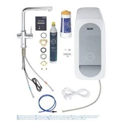 Grohe L-Spout Blue Home Duo Starter Kit - Chrome - 31454001 6 Grohe L-Spout Blue Home Duo Starter Kit - Chrome - 31454001 -Kitchen Taps Sales Store 31454001 D2 460