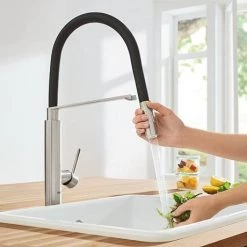 Grohe Concetto Professional Kitchen Sink Mixer - SuperSteel - 31491DC0 -Kitchen Taps Sales Store 31491DC0 D2 460