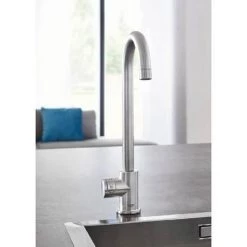 Grohe High C-Spout Mono Blue Home Starter Kit - Stainless Steel - 31498DC1 -Kitchen Taps Sales Store 31498000 D2 460