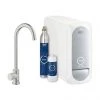 Grohe High C-Spout Mono Blue Home Starter Kit - Stainless Steel - 31498DC1