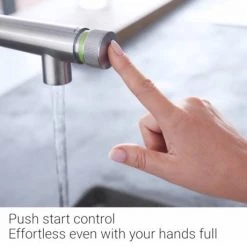 Grohe Minta Smartcontrol Kitchen Sink Mixer with Pull Out Spray - 31613000 -Kitchen Taps Sales Store 31613000 D4 460