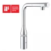 Grohe Essence Smartcontrol Kitchen Sink Mixer with Pull Out Spray - 31615000