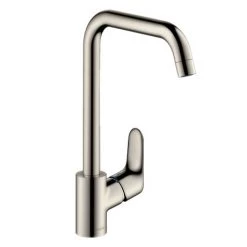 Hansgrohe Focus M41 Single Lever Kitchen Mixer 260 - Stainless Steel - 31820800