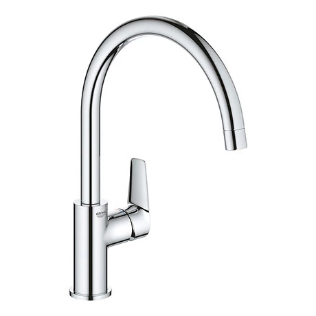 Grohe QuickFix Start Edge Single Lever Kitchen Sink Mixer - 31866000 1 Grohe QuickFix Start Edge Single Lever Kitchen Sink Mixer - 31866000