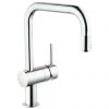 Grohe Minta Kitchen Sink Mixer with Pull Out Spray - Chrome - 32067000