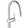 Grohe Minta Kitchen Tap - Pull Out Kitchen Mixer - Chrome