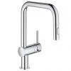 Grohe Minta Single-Lever Kitchen Sink Mixer Tap with Pull Out Spray - 32322002