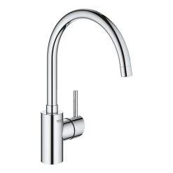 Grohe Concetto Single-Lever Sink Mixer Tap with Swivel Outlet - 32661003