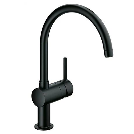 Grohe Minta Kitchen Sink Mixer - Velvet Black - 32917KS0 1 Grohe Minta Kitchen Sink Mixer - Velvet Black - 32917KS0