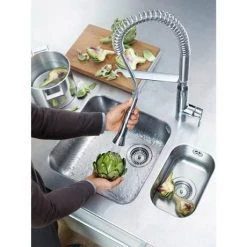 Grohe K7 Kitchen Sink Mixer with Professional Spray - Chrome - 32950000 -Kitchen Taps Sales Store 32950000 D3 460