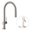 Hansgrohe Talis M54 Single Lever Kitchen Mixer 210 with Pull Out Spray and sBox - Stainless Steel - 72801800