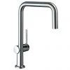 Hansgrohe Talis M54 220 U-Spout Single Lever Kitchen Mixer - Chrome - 72806000