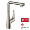 Hansgrohe Talis Select S 300 Single Lever Kitchen Mixer - Stainless Steel - 72820800