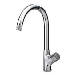 Arezzo Chrome Industrial Style 1-Touch Kitchen Mixer Tap -Kitchen Taps Sales Store AZIS2KTCP n d2 460