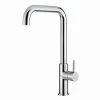 BagnoDesign M-Line Chrome Kitchen Sink Mixer with Swivel Spout