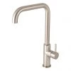BagnoDesign M-Line Brushed Nickel Kitchen Sink Mixer with Swivel Spout