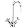 Crosswater - Cucina Belgravia Crosshead Two Handle Kitchen Mixer - Chrome - BL711DC