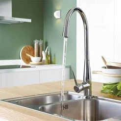 Bristan - Champagne Easy Fit Monobloc Kitchen Sink Mixer - CHM-EFSNK-C -Kitchen Taps Sales Store CHM EFSNK C D2 460
