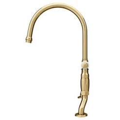 Chatsworth Gold Traditional Bridge Lever Kitchen Sink Mixer 9 Chatsworth Gold Traditional Bridge Lever Kitchen Sink Mixer -Kitchen Taps Sales Store CHTKTG D3 460