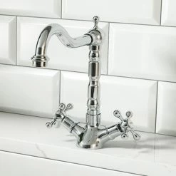 Britannia Classic Mono Sink Mixer - Chrome