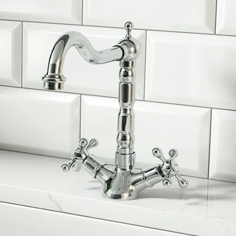 Britannia Classic Mono Sink Mixer - Chrome 1 Britannia Classic Mono Sink Mixer - Chrome