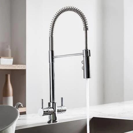 Crosswater Cook Dual Control Kitchen Mixer with Flexi Spray - CO711DC 2 Crosswater Cook Dual Control Kitchen Mixer with Flexi Spray - CO711DC - Image 2