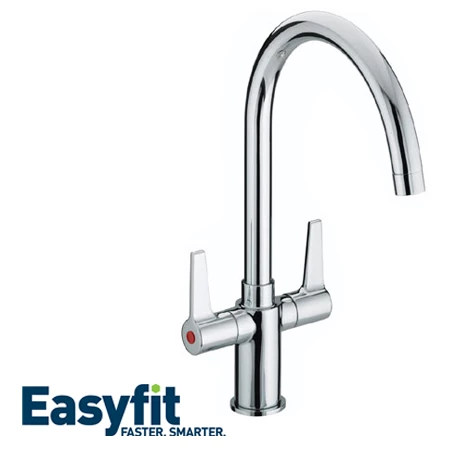 Bristan Design Utility Lever Easyfit Sink Mixer Chrome 1 Bristan Design Utility Lever Easyfit Sink Mixer Chrome