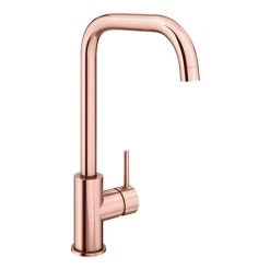 Edmonton Modern Copper Kitchen Mixer Tap