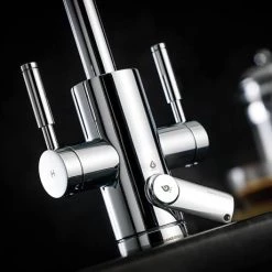 Rangemaster Geo Trend 4-in-1 Instant Boiling Hot Water Tap - Chrome 9 Rangemaster Geo Trend 4-in-1 Instant Boiling Hot Water Tap - Chrome -Kitchen Taps Sales Store GEO43TRECM D6 460