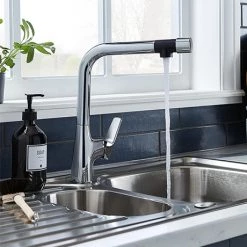 Bristan Gallery Pure Sink Mixer Kitchen Tap With Filter - GLL-PURESNK-C