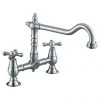 Bristan - Colonial Bridge Kitchen Sink Mixer - Brushed Nickel - K-BRSNK-BN