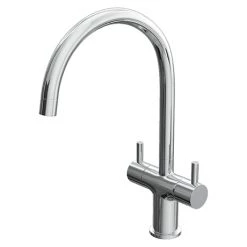 Cruze Dual Lever Kitchen Sink Mixer Chrome