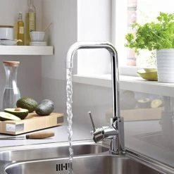 Bristan - Lemon Easy Fit Monobloc Kitchen Sink Mixer - LMN-EFSNK-C -Kitchen Taps Sales Store LMN EFSNK C D1 460
