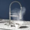 Bower Madrid Directional Spray Instant Boiling Water Lever Tap With Boiler & Filter