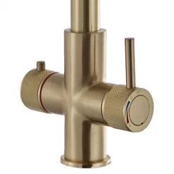 Bower Madrid Directional Spray Instant Boiling Water Lever Tap - Brushed Brass with Boiler & Filter 10 Bower Madrid Directional Spray Instant Boiling Water Lever Tap - Brushed Brass with Boiler & Filter -Kitchen Taps Sales Store MDBT4BB PK detail01 460