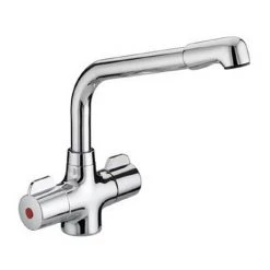 Bristan - Manhattan Monobloc Kitchen Sink Mixer - Chrome - MH-SNK-EF-C