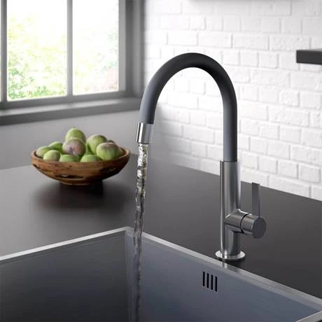 Bristan Melba Kitchen Sink Mixer - Black - MLB-SNK-BLK 2 Bristan Melba Kitchen Sink Mixer - Black - MLB-SNK-BLK - Image 2