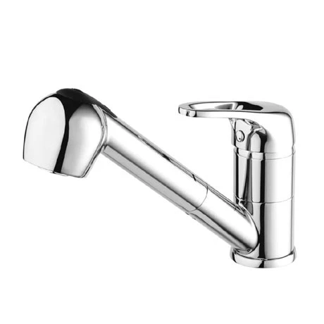 Bristan - Pear Monobloc Kitchen Sink Mixer with Pull Out Spray - PEA-PULLSNK-C 1 Bristan - Pear Monobloc Kitchen Sink Mixer with Pull Out Spray - PEA-PULLSNK-C