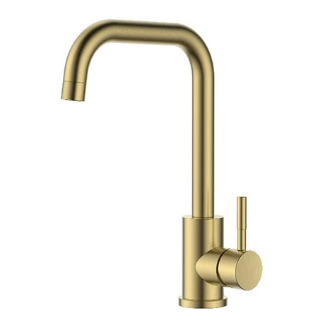 Reginox Salina Single Lever Kitchen Mixer Tap - Gold 1 Reginox Salina Single Lever Kitchen Mixer Tap - Gold