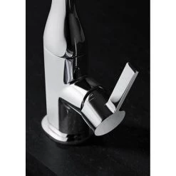 Crosswater Svelte Side Lever Kitchen Mixer - SE714DC -Kitchen Taps Sales Store SE714DC D2 460